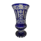 Vase en cristal taillé