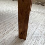 Farmhouse table in elm and pine 2m
