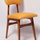 Mid-Century Butterfly Dining Chair, Vegan Pineapple Leather, Europe, 1960s
