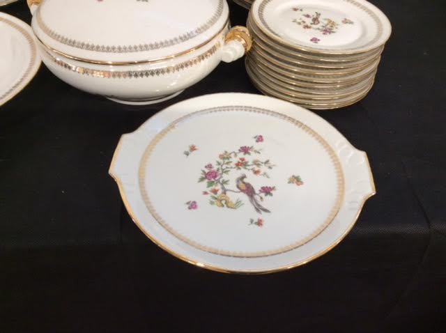 Table set Emaux de Limoges