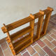Rustic pine shelf