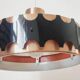Grand pendentif mid-century, Jo Hammerborg, Danemark, années 1970