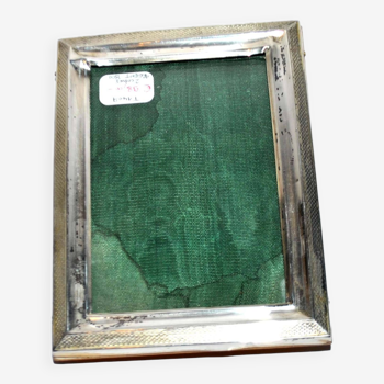 Old photo frame in Sterling Silver Hallmark 800 - 8.5x11.5