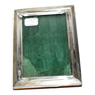 Old photo frame in Sterling Silver Hallmark 800 - 8.5x11.5