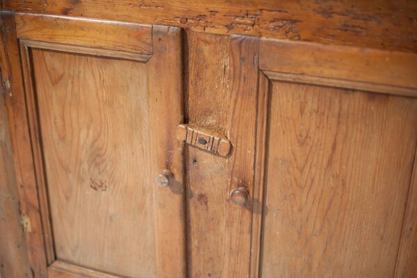 Meuble bois vintage, meuble bahut, vaisselier savoyard, meuble de rangement