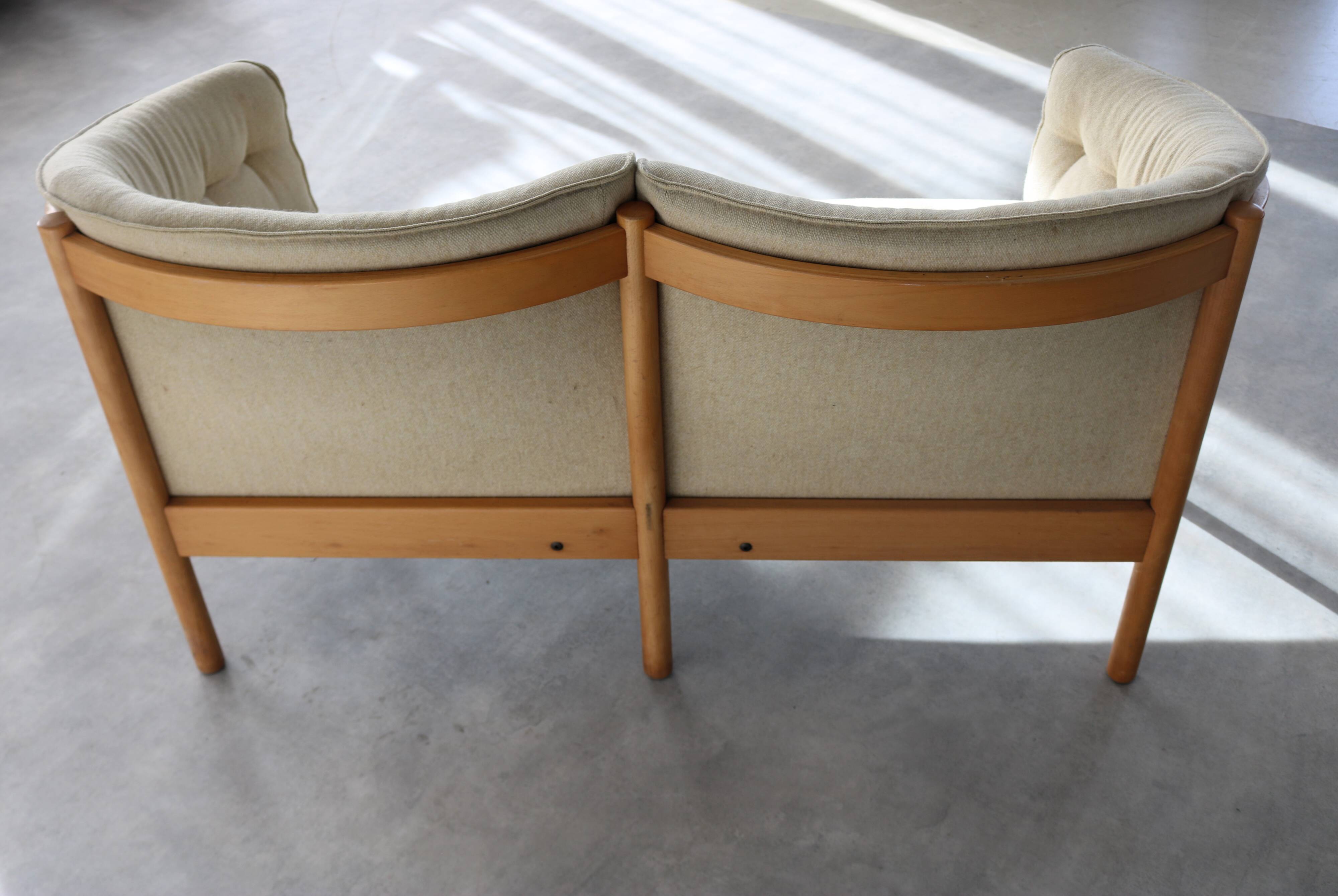 Canapé vintage deux places | canapé | années 1970 | Nielaus