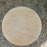 Tabouret 4 pieds ancien en bois