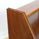 Pair of bedside tables or wooden nightstand, mid century, Scandinavian