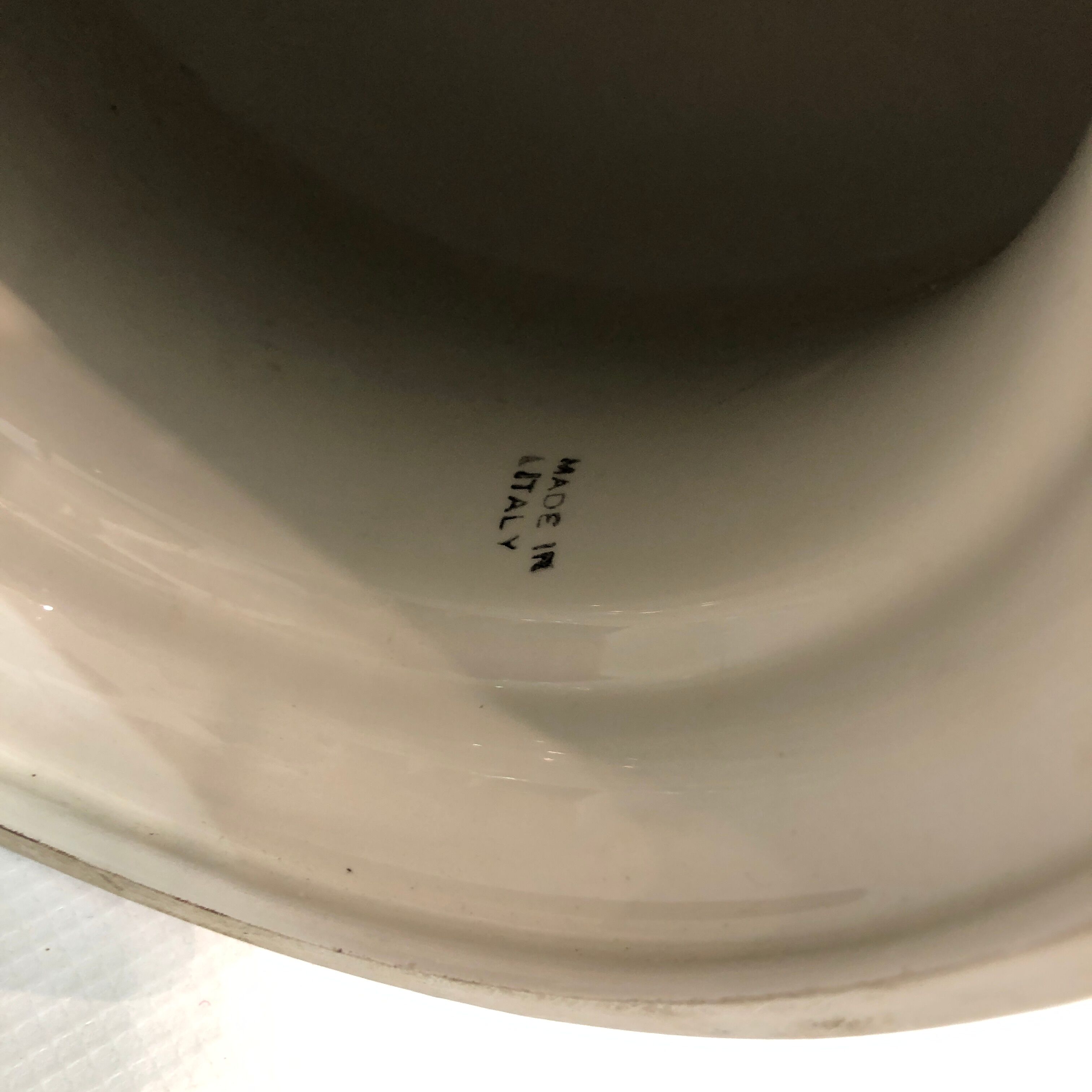 1980s Pink Ceramic Italian Table Lamp Marble Effect Vintage Urn Neo Classic