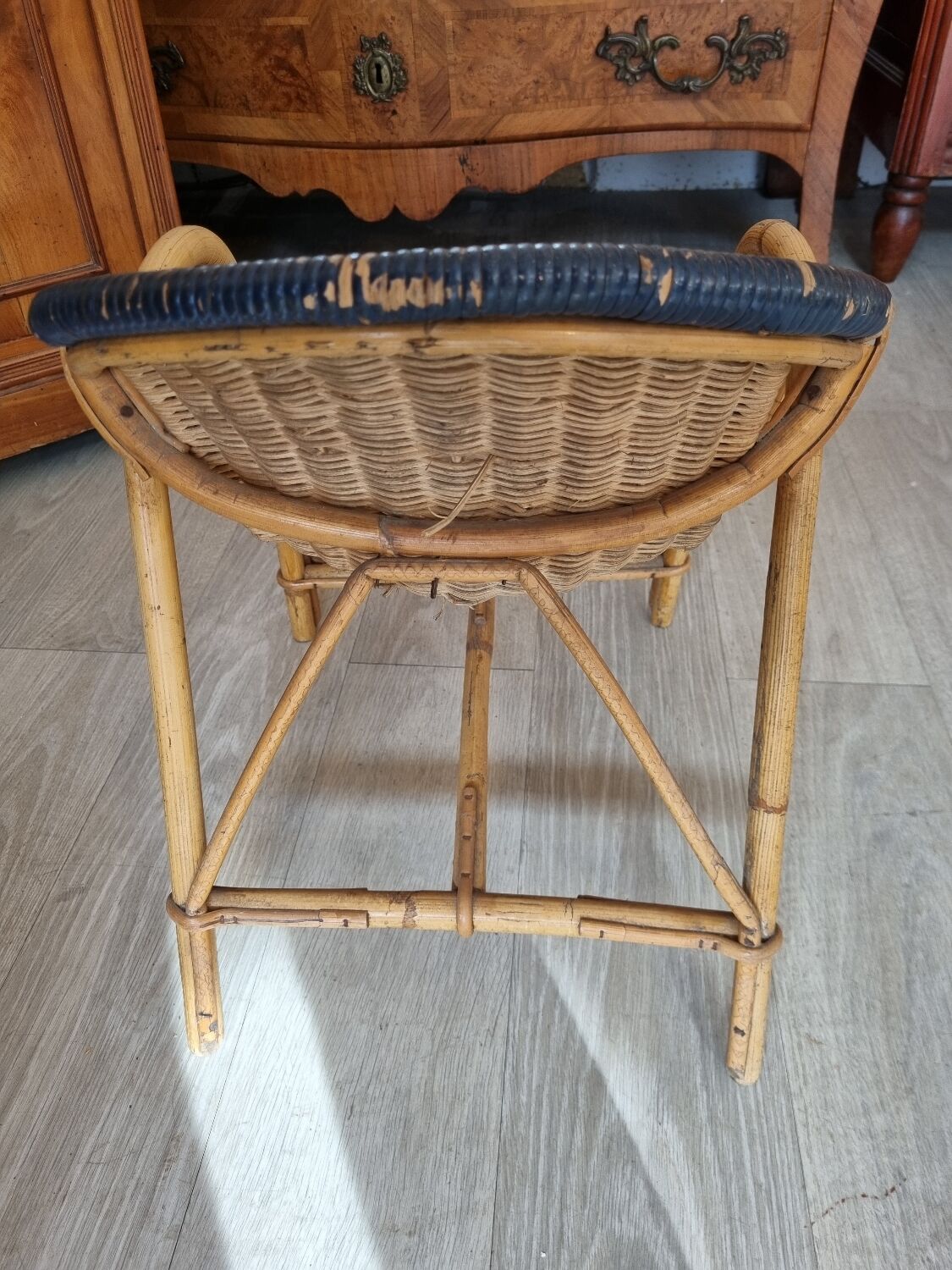 Rattan armchair from 1970