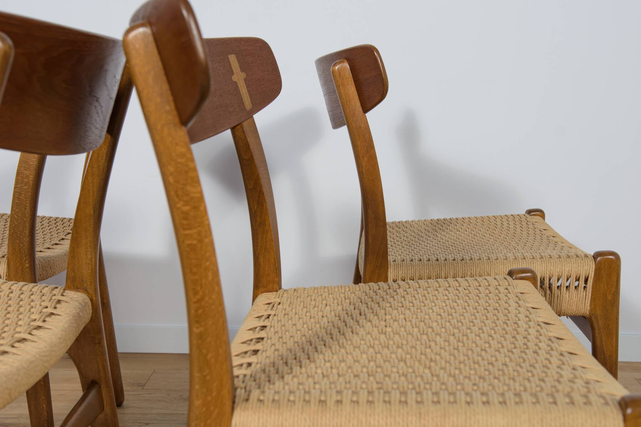 Mid Century Dining Chairs CH23  by Hans J. Wegner for Carl Hansen & Søn, Set of 4