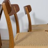 Mid Century Dining Chairs CH23  by Hans J. Wegner for Carl Hansen & Søn, Set of 4