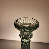 2 Glass candle holders