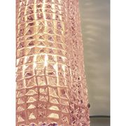 Italian Murano Glass Pink “Cocodrile” Wall Sconces in Modern Organic Style