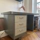 Metal desk