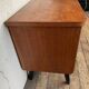 Pair of night table feet compass bedside end of vintage sofa old 1950 1960 retro
