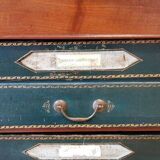 Storage unit, mahogany cardboard box