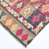 2x12 Narrow Vintage Runner Rug, 76x363Cm