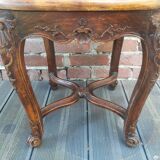 Louis XV style cane chair in beech