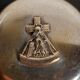 Silver bronze box freemasonry circa 1940