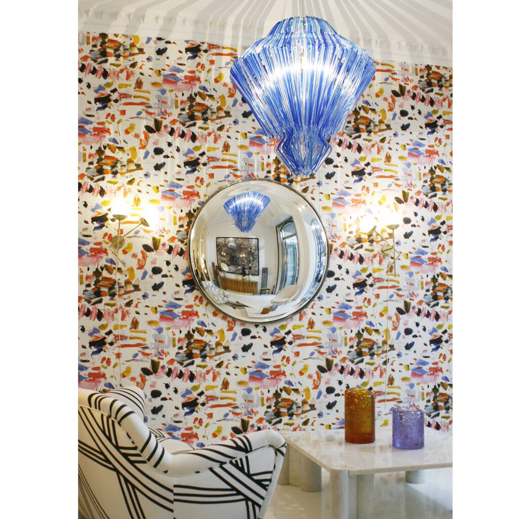 Contemporary Jacopo Foggini Pendant Blue Polycarbonate Italian Pendant Lamp