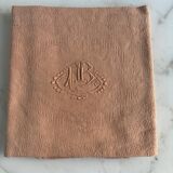 6 vintage monogrammed AB napkins
