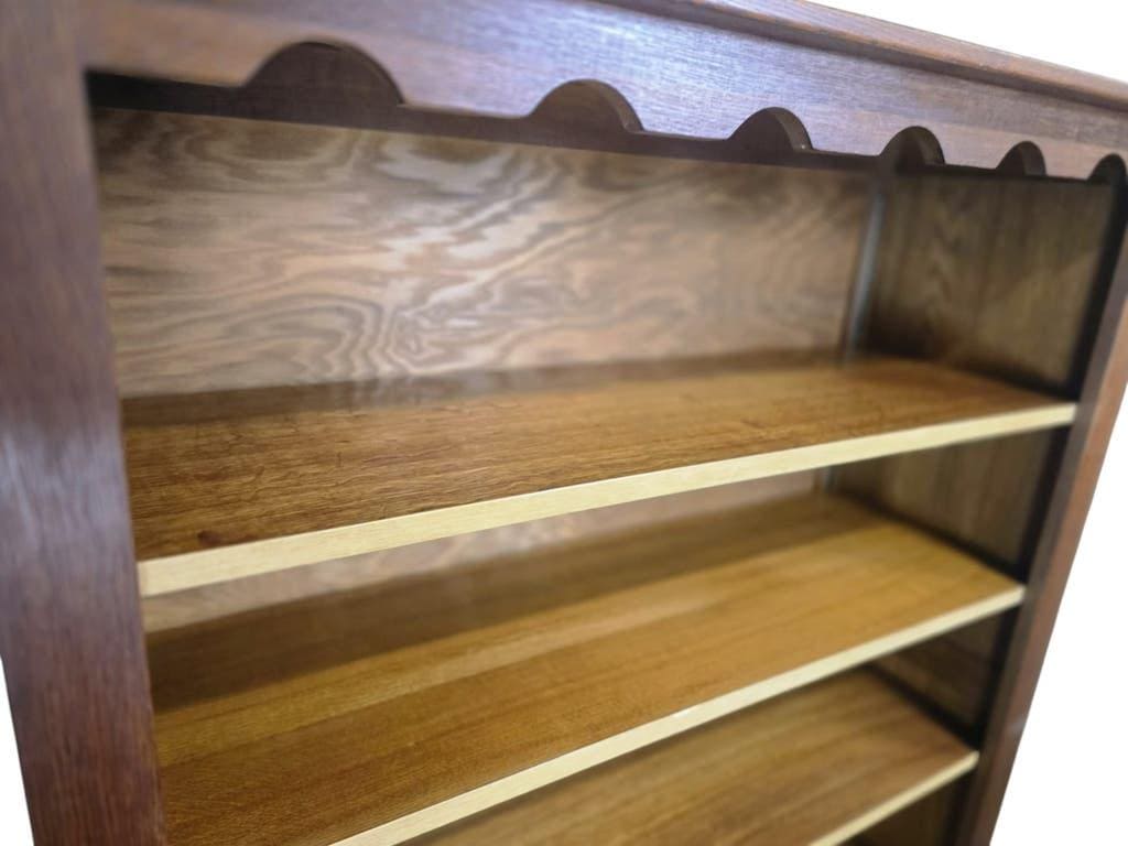 Vintage wooden library/cabinet/display case