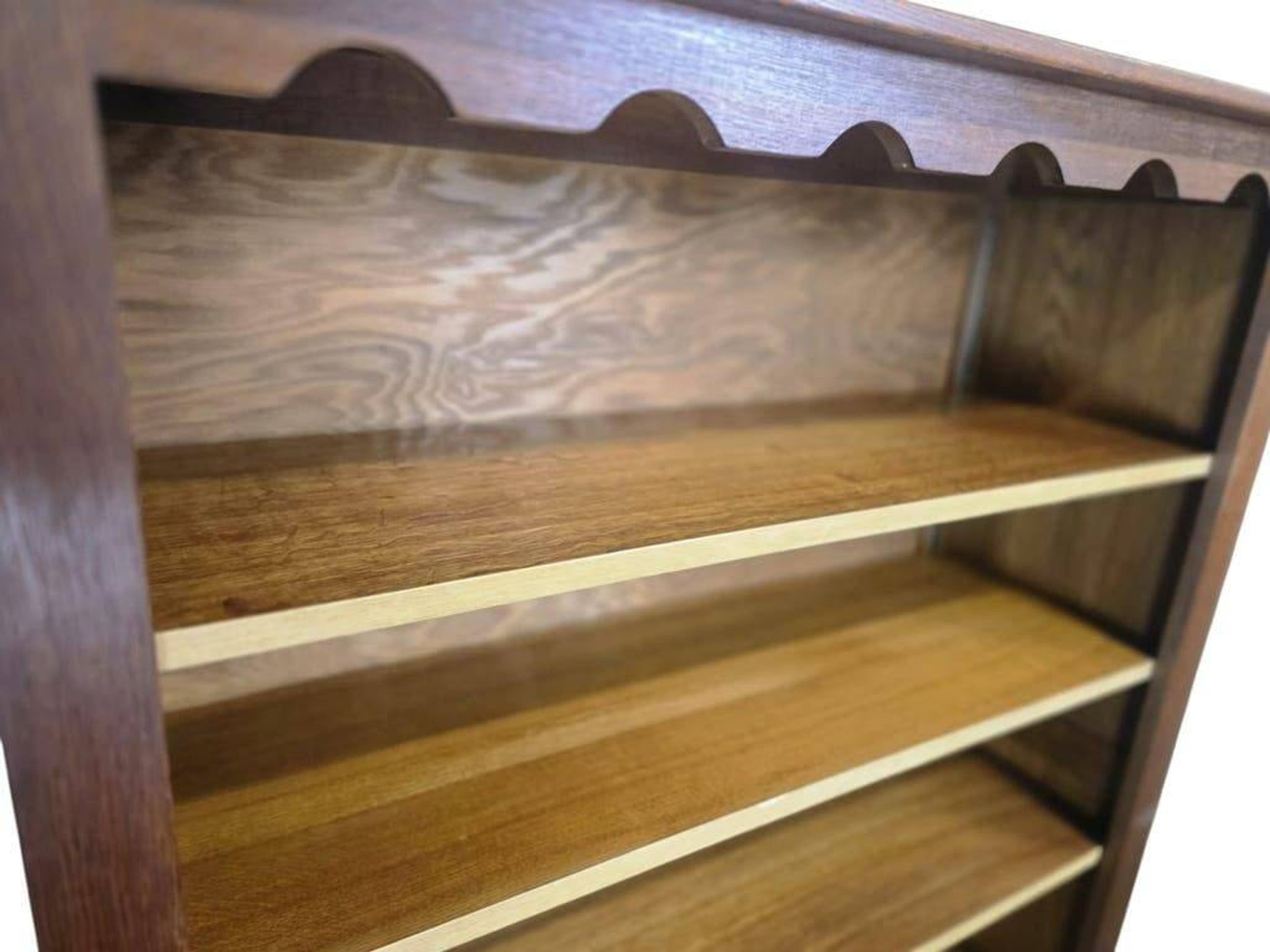 Vintage wooden library/cabinet/display case