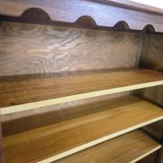 Vintage wooden library/cabinet/display case