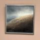 Original Swedish Oil on Panel – “The Surface” by Leif Johansson– Vintage & Framed – 30 × 30 cm (11.8" × 11.8")