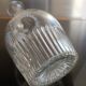 Vintage pressed glass carafe