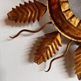 Mid Century Sunburst Wall scone Ceiling light