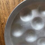 Set of 2 metal snail dishes