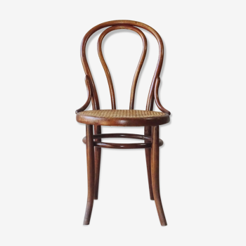 Viennese chair THONET N° 18 of 1900, canned bistro.