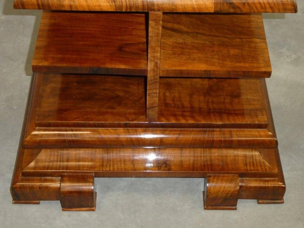 Art Deco Display Cabinet in Walnut
