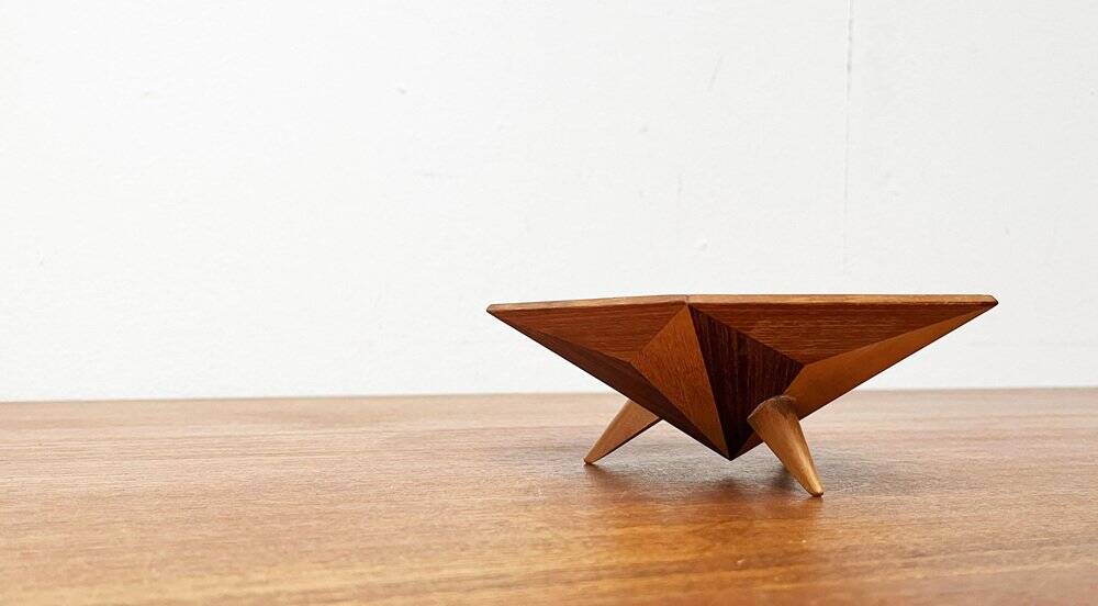Mid-century decorative wooden tripod, 1960s