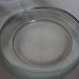 Arcoroc vintage glass plate service