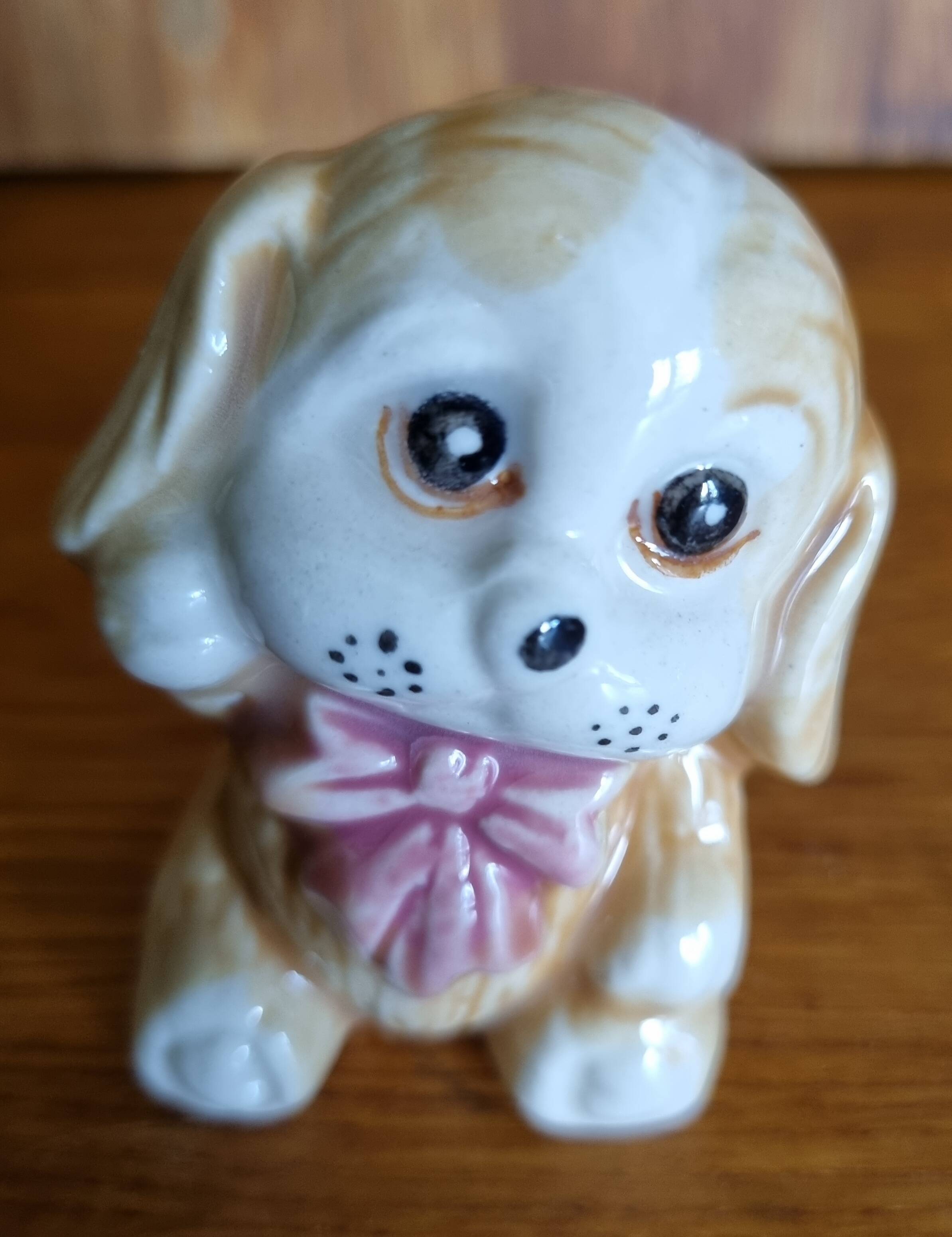 Ceramic dog figurine