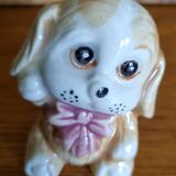 Ceramic dog figurine