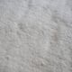Vintage ecru natural wool round rug