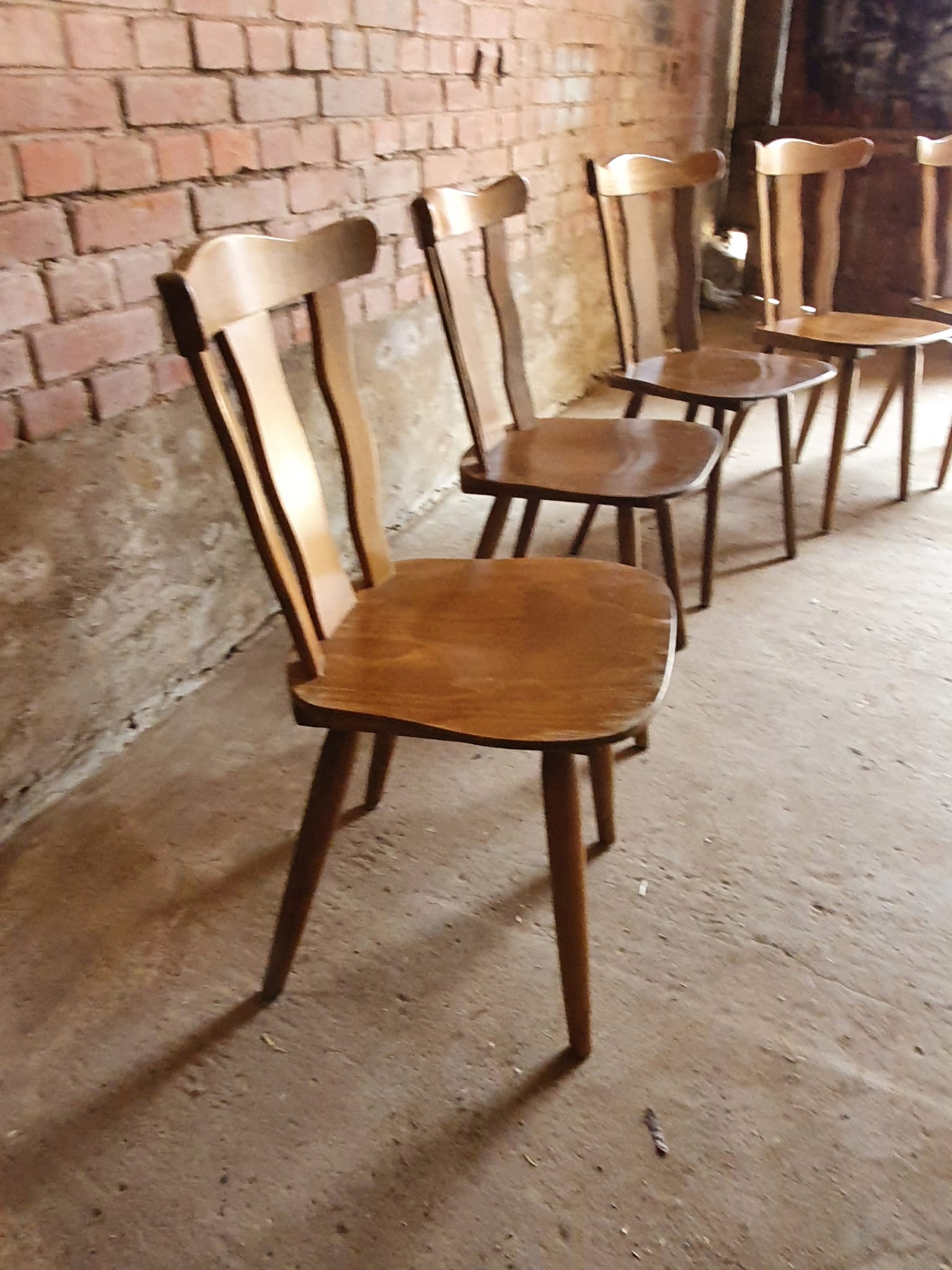 5 Bistro chairs year 80/90