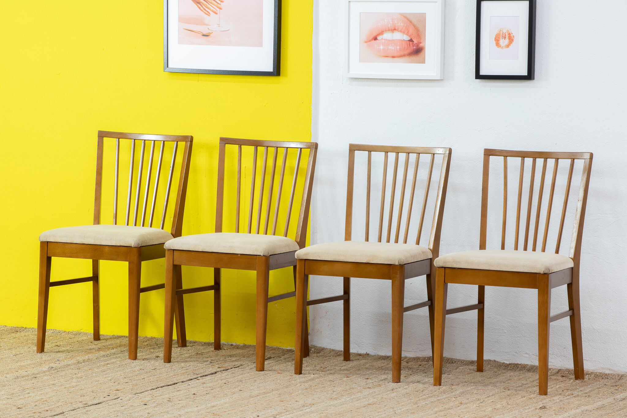 Vintage Scandinavian Chair – 46 cm