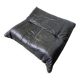 Togo Ligne Roset - Black leather pouf