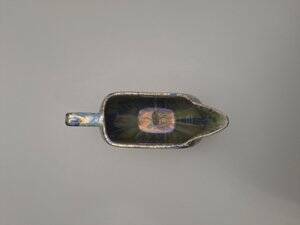 Art Deco Iridescent Jug with Lustre Drip Glaze from Rambervillers, 1920s