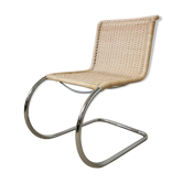 Chaise S533 MR en rotin de Mies Van Der Rohe, Thonet