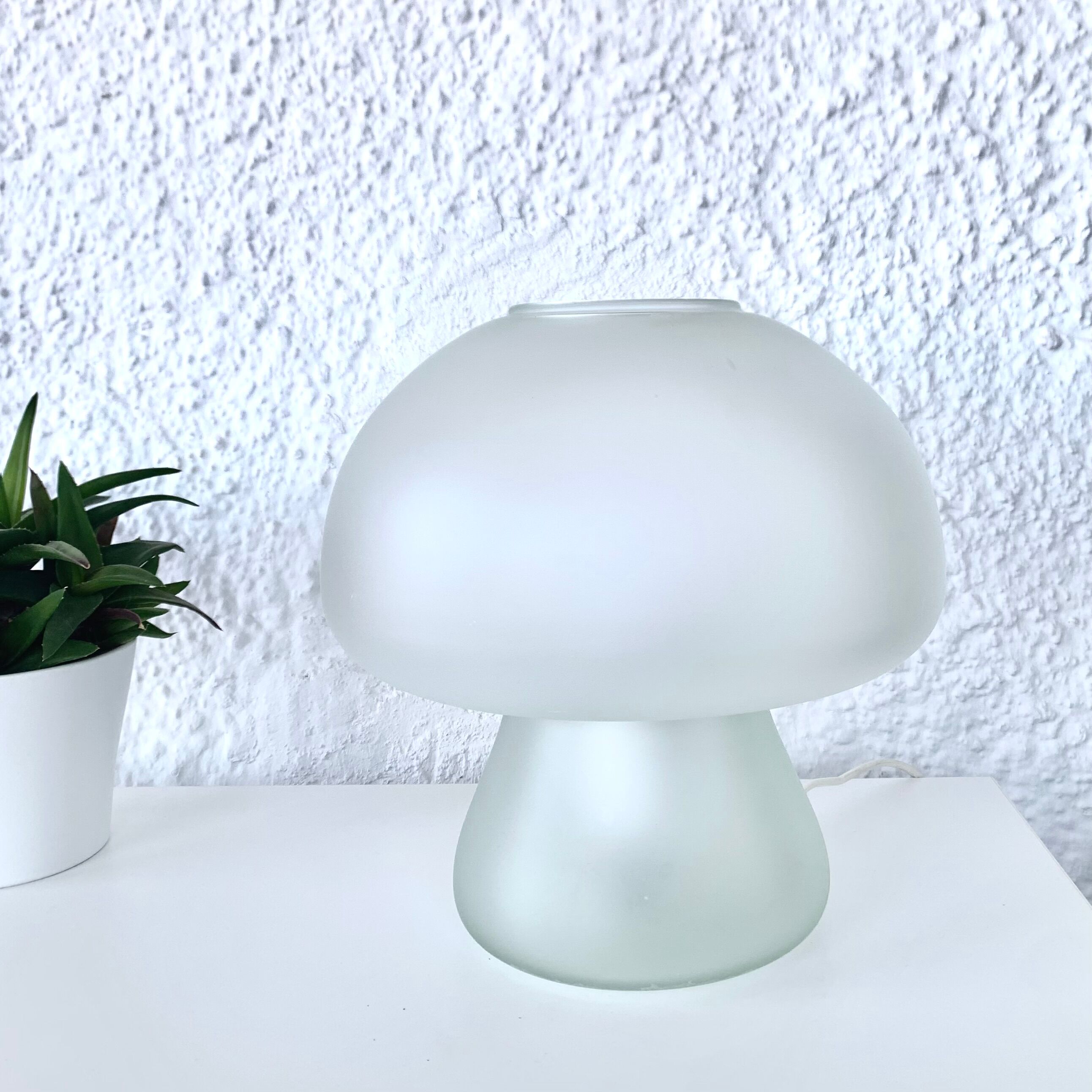 Vintage mushroom lamp