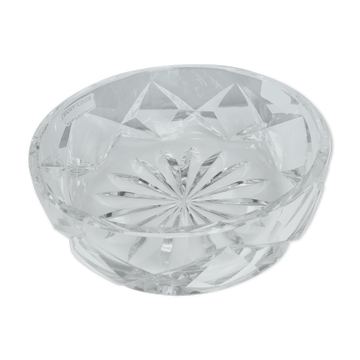 Coupe saladier en cristal taillé de Saint Louis
