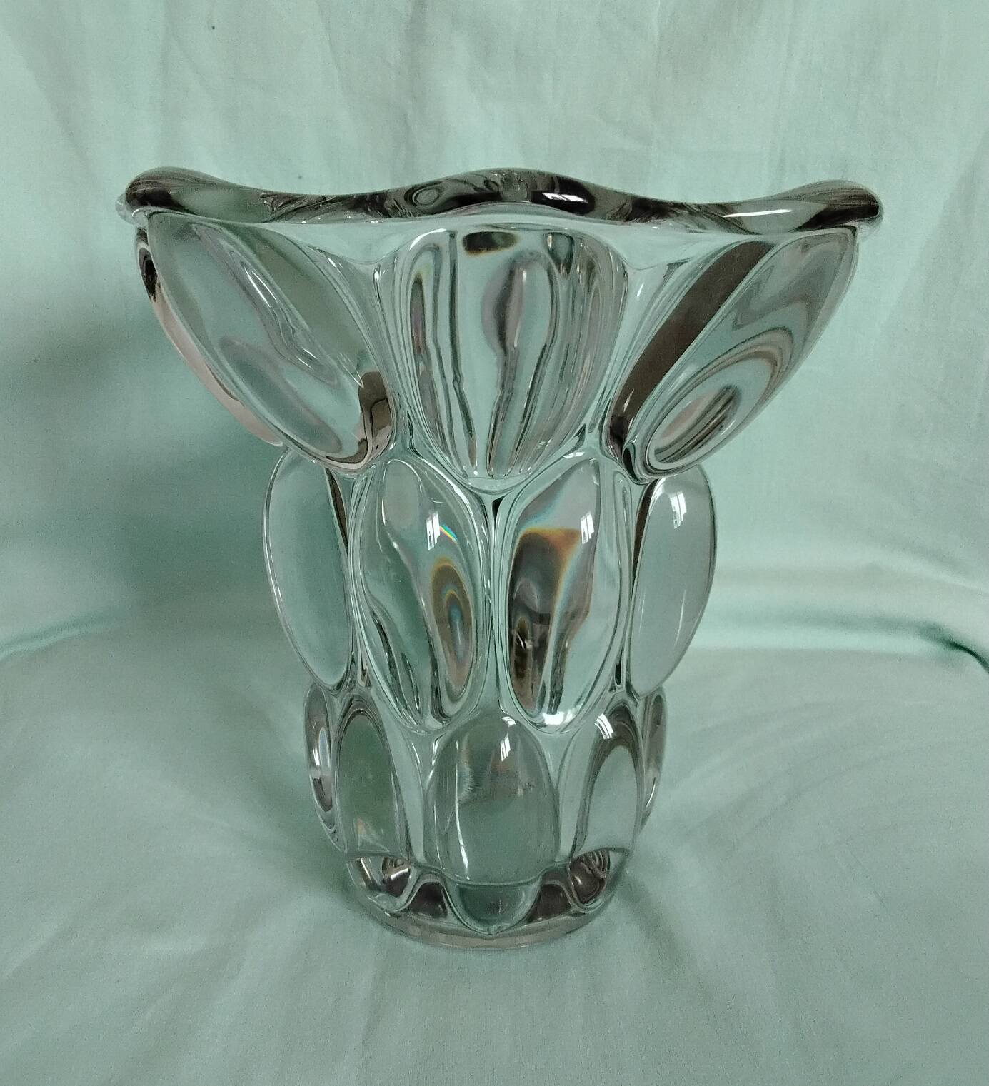 Vase en cristal d'Avesn