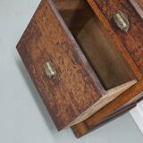 Jeweller's / Watchmaker's Cabinet in French Oak, Early 20th Century