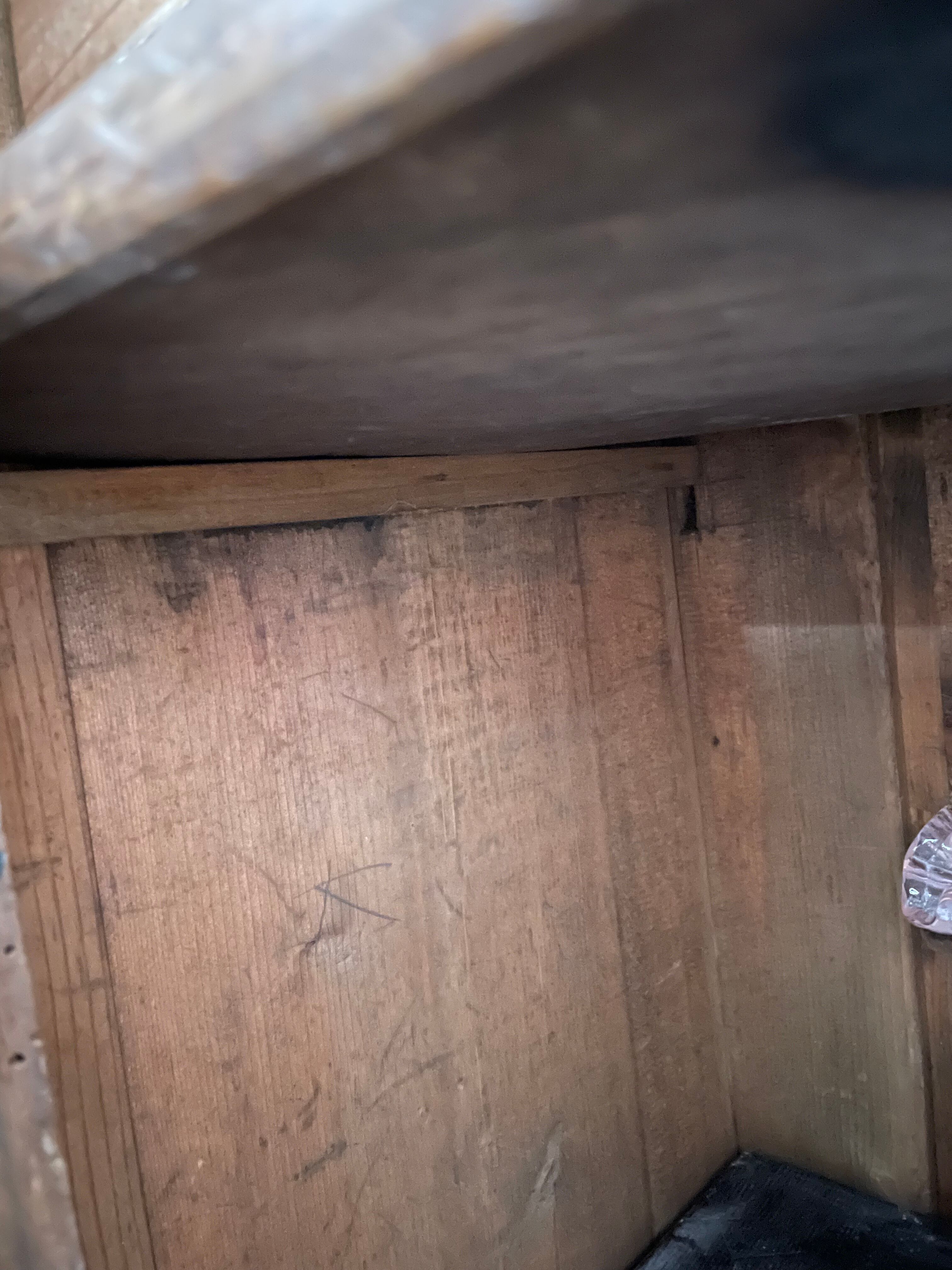 Nineteenth walnut directoire buffet